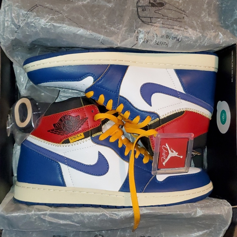 Aj1 high union blue storm